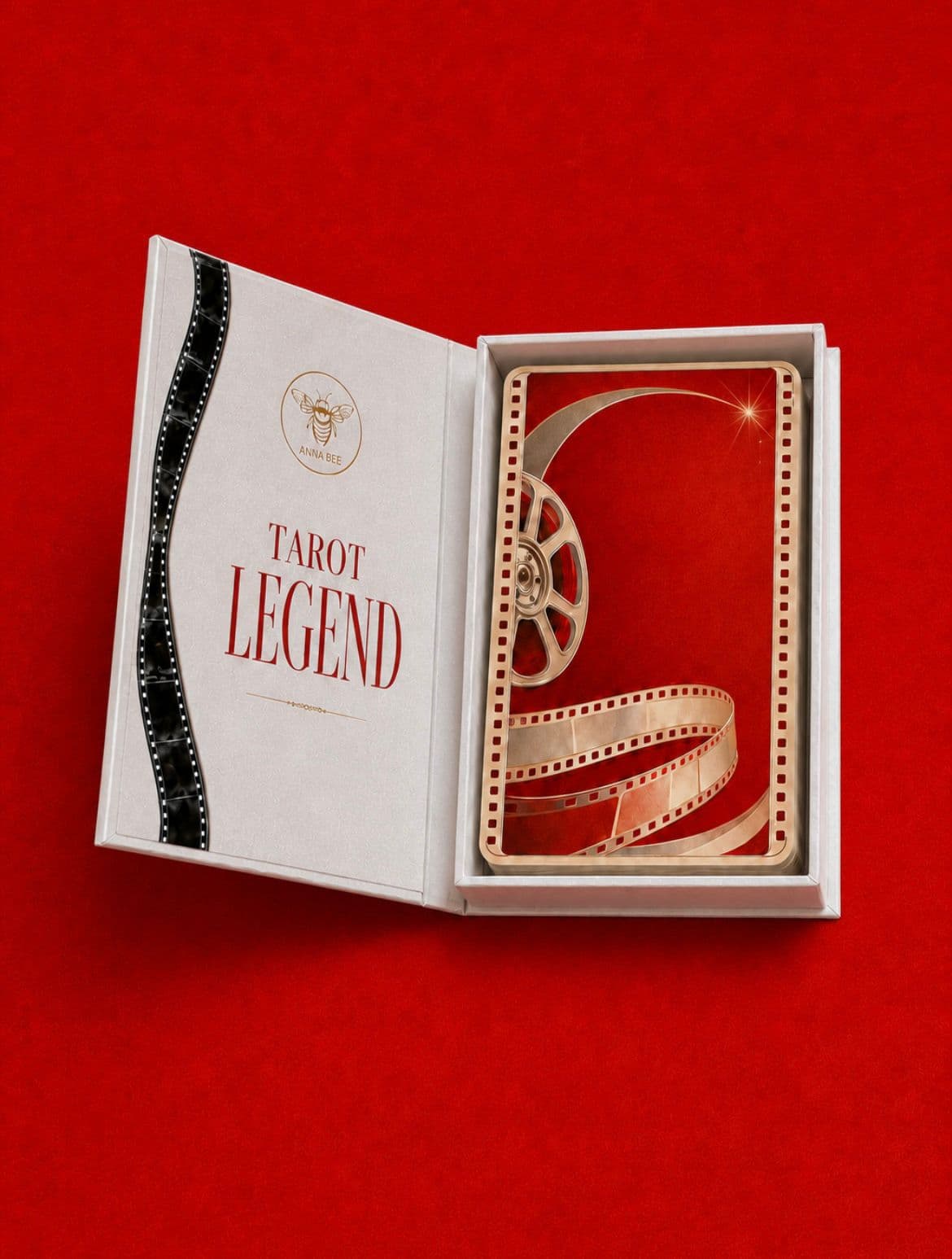 Anna Bee Tarot — premium presentation box, opened